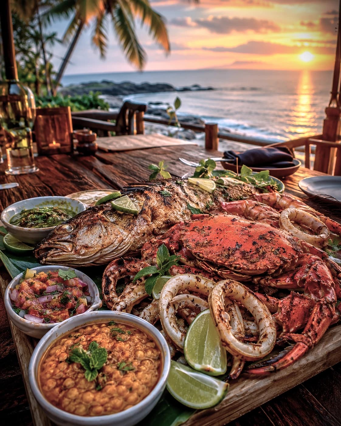 Fresh Seafood Is Widely Available
