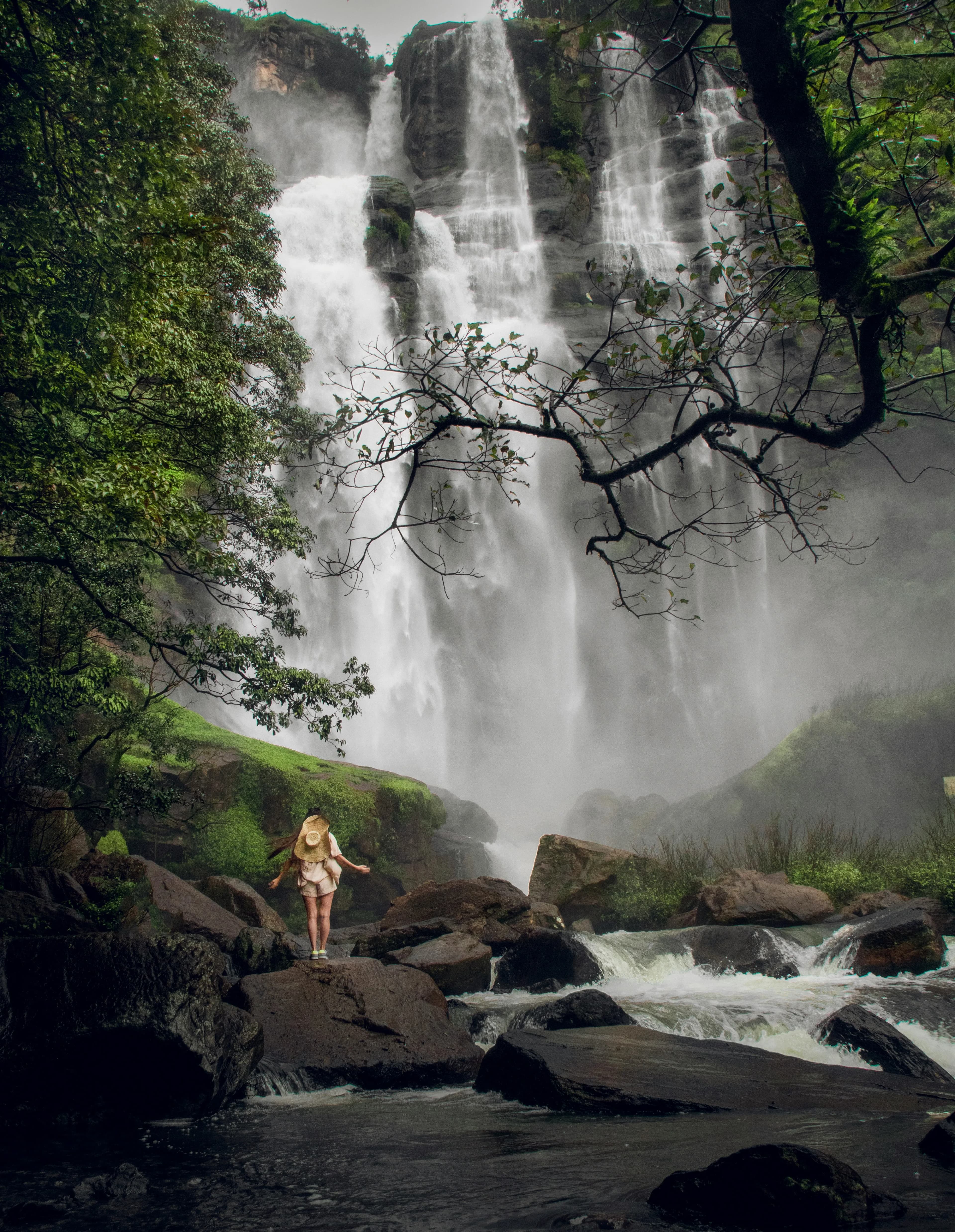 Bomburu ella falls Sri Lanka